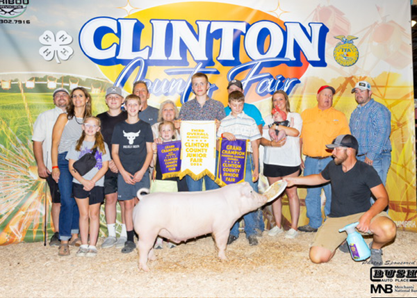 2024 Champion AOB Barrow, Champion Overall Barrow, 3rd Overall Market Hog