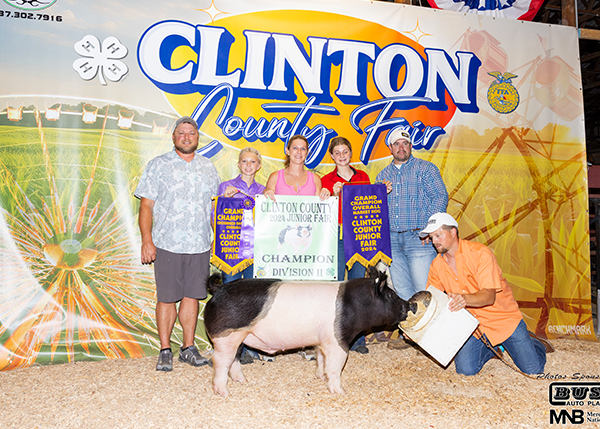 2024 Grand Champion Overall Market Hog