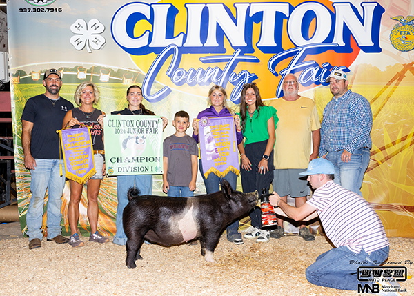 2024 Reserve Champion Overall Market Hog